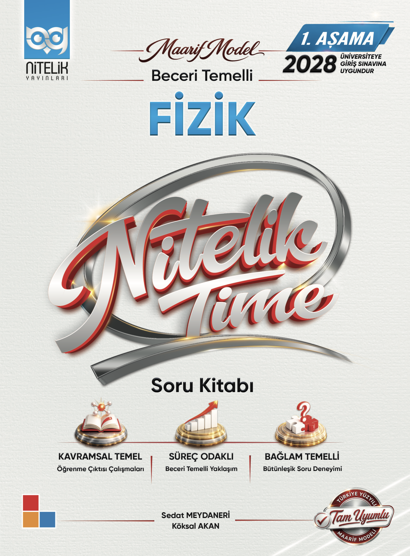 1. Aşama Fizik Beceri Temelli Soru Kitabı Soru Kitabı kapak görseli